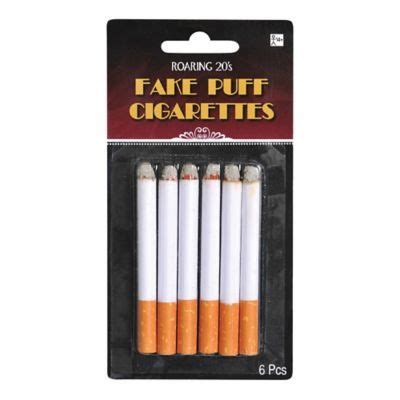 what are fake cigarettes made out of